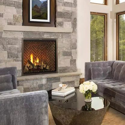 Majestic Marquis II 36" Direct Vent Gas Fireplace | 44,000 BTU | IntelliFire Touch | MARQ36IN-B