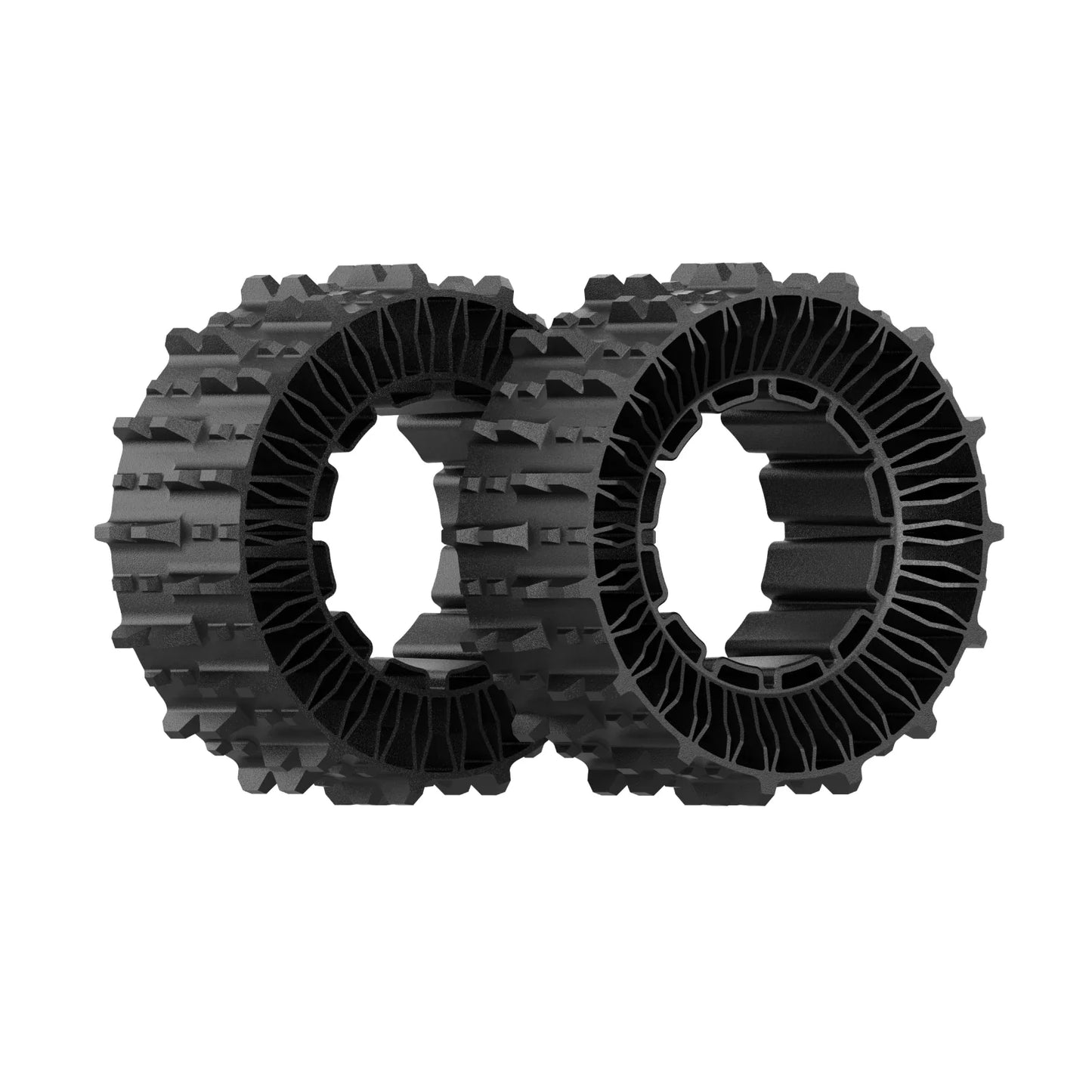 Grip Tread Tires | 119% Grade (50°) Slope Capacity