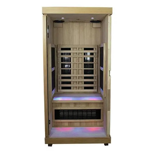 Finnmark 1-Person Full-Spectrum Home Infrared Sauna FD-1 | AQVINA World