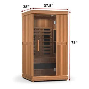 Finnmark 1-Person Full-Spectrum Home Infrared Sauna FD-1 | AQVINA World