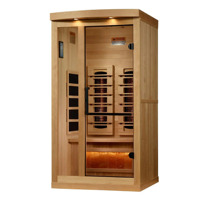 Golden Designs 1-2 Person "Reserve Edition" FS Himalayan Salt Bar (Hemlock) | Model: GDI-8010-03