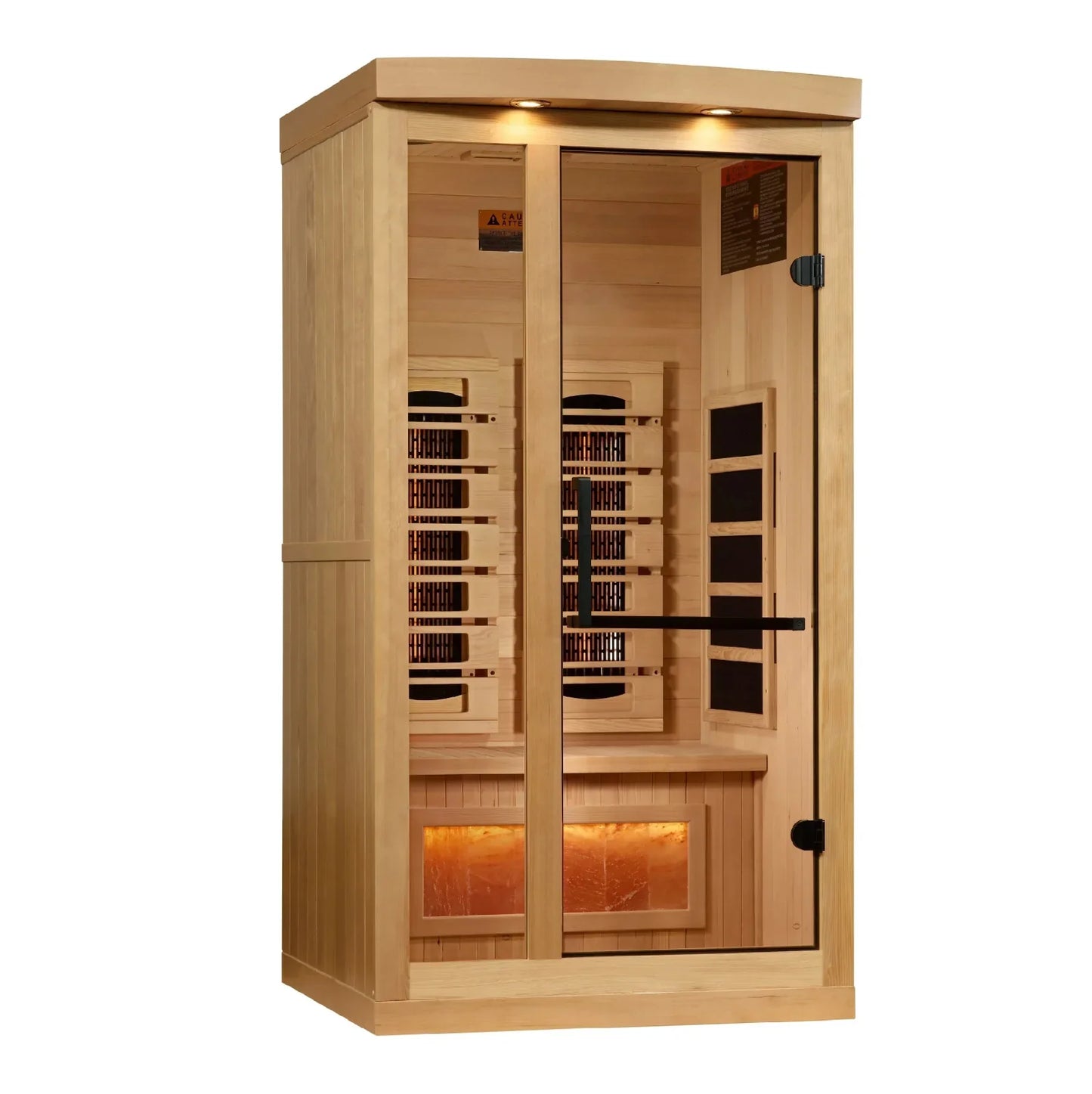Golden Designs 1-2 Person "Reserve Edition" FS Himalayan Salt Bar (Hemlock) | Model: GDI-8010-03