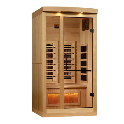 Golden Designs 1-2 Person "Reserve Edition" FS Himalayan Salt Bar (Hemlock) | Model: GDI-8010-03