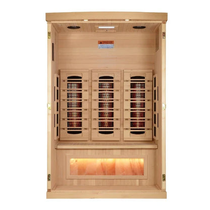 Golden Designs 2-Person “Reserve Edition” FS Himalayan Salt Bar (2025 Model) | Model: GDI-8020-03