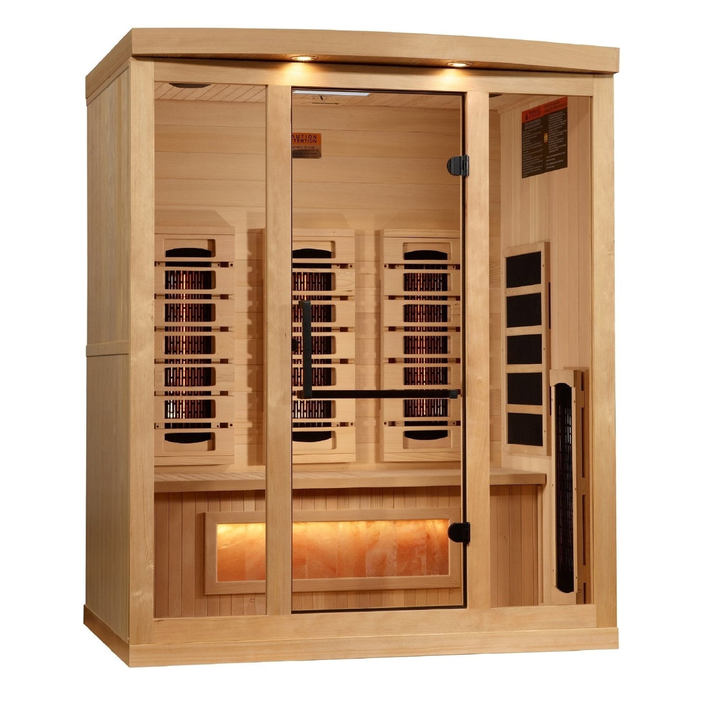 Golden Designs 3-Person "Reserve Edition" FS Himalayan Salt Bar (2025 Model) | Model: GDI-8030-03