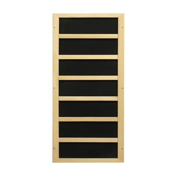 Golden Designs 3-Person Full Spectrum PureTech™ Near Zero EMF Infrared Sauna with Himalayan Salt Bar | Model: GDI-8230-01