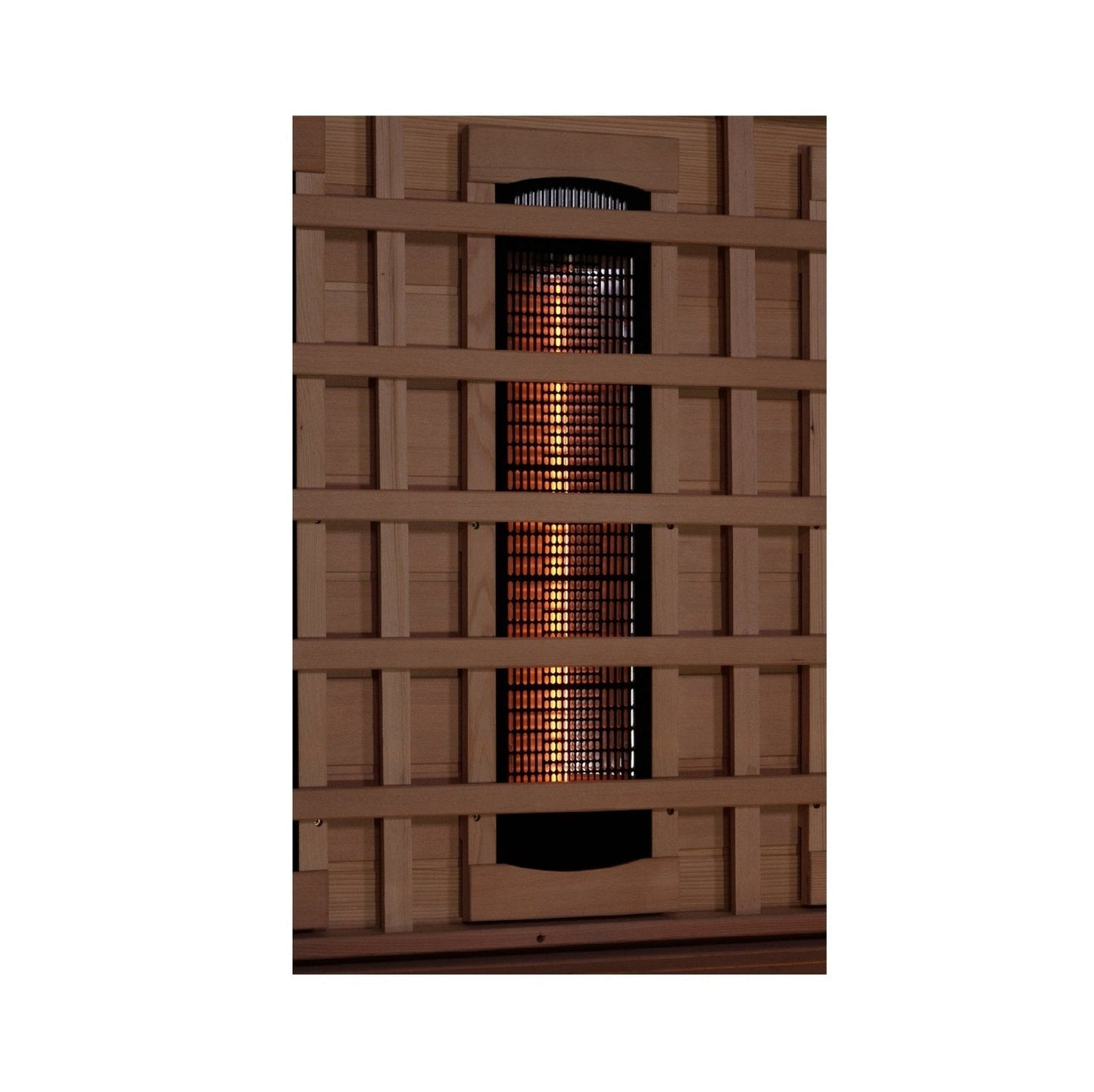 Golden Designs 6-Person Full Spectrum PureTech™ Near Zero EMF Infrared Sauna with Himalayan Salt Bar | Model: GDI-8260-01