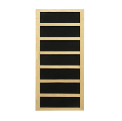 Golden Designs 6-Person Full Spectrum PureTech™ Near Zero EMF Infrared Sauna with Himalayan Salt Bar | Model: GDI-8260-01
