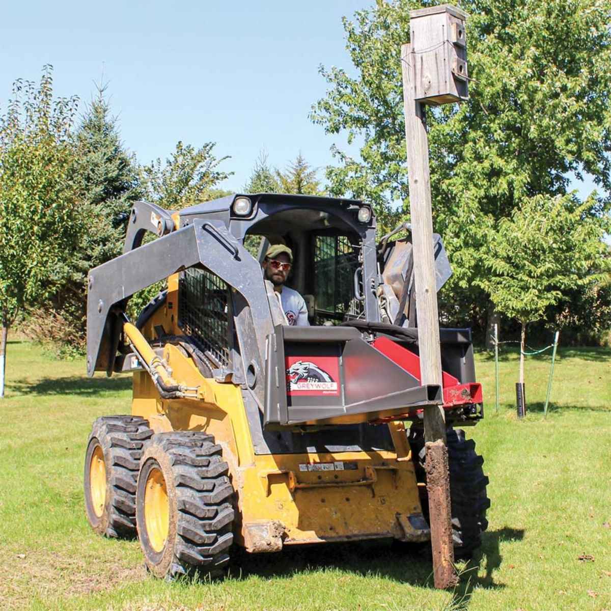 GreyWolf Skid Steer Tree Puller