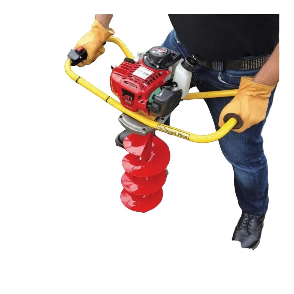 Ground Hog Model One Auger Honda GX35 Engine