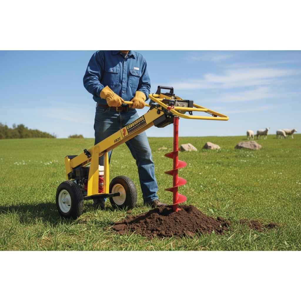 Ground Hog One Man Auger - 1M5C