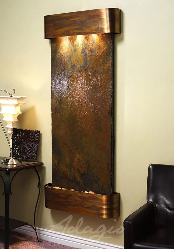 Adagio Inspiration Falls Indoor Wall-Mounted Water Fountain (AWF-IFS3740)