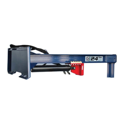 Iron And Oak 24 Ton Skid Steer Mount Log Splitter
