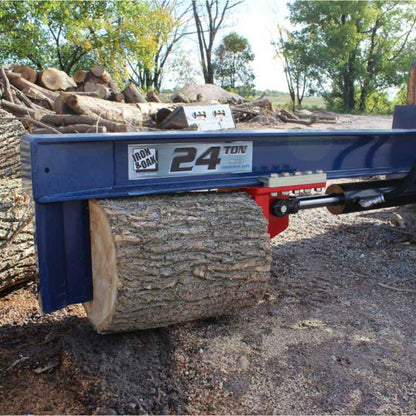Iron And Oak 24 Ton Skid Steer Mount Log Splitter