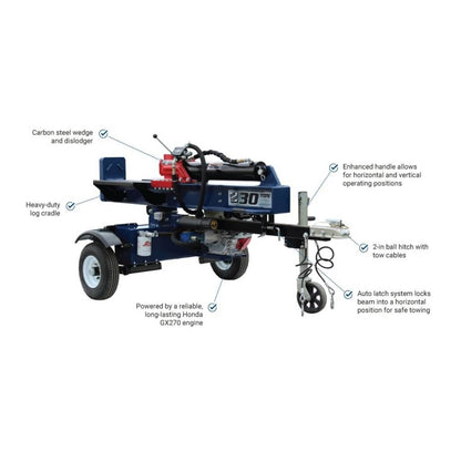 Iron And Oak 30 Ton Log Splitter