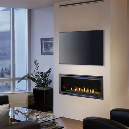 Majestic Jade 32" Direct Vent Linear Gas Fireplace | 19,000 BTU | IntelliFire Touch | JADE32IN-B