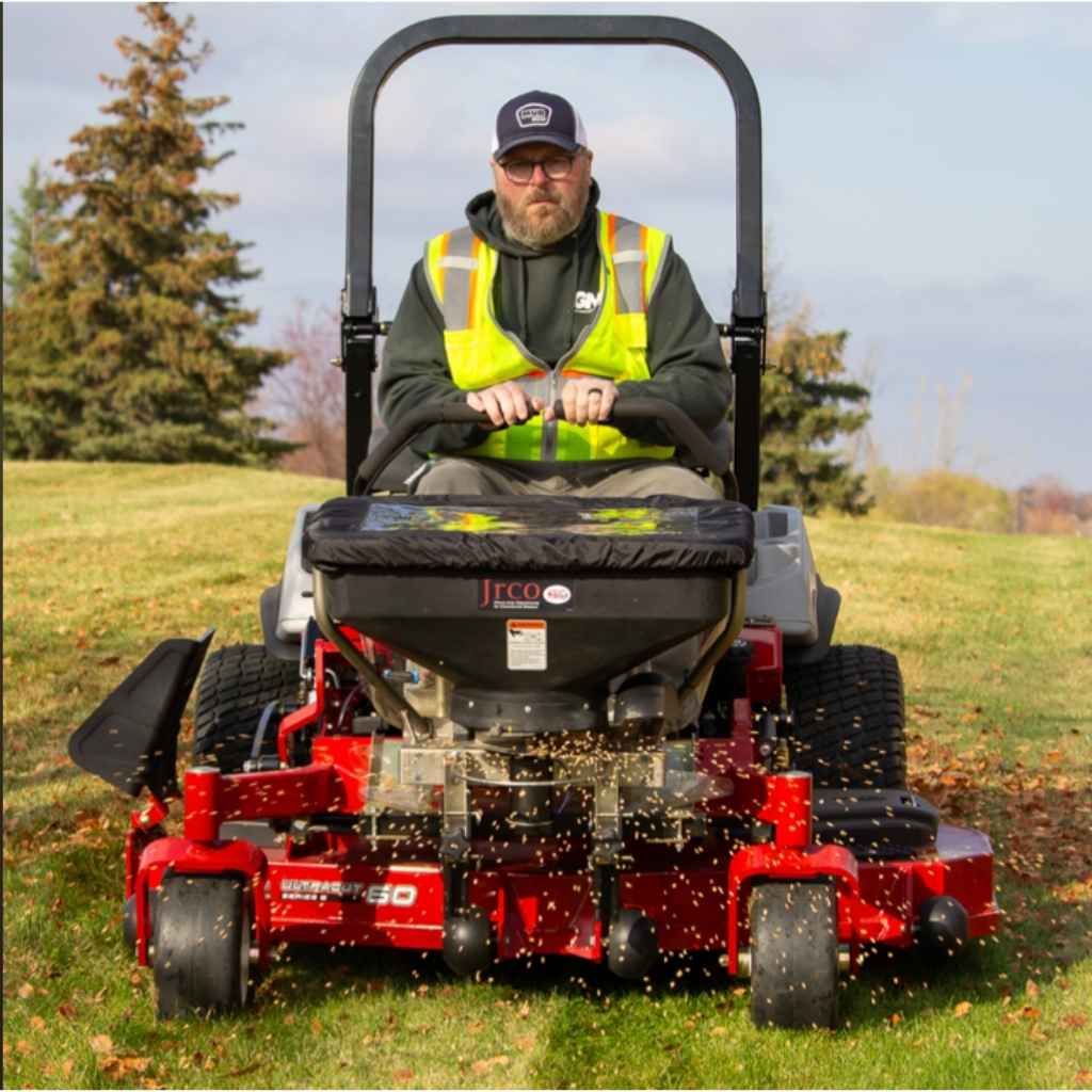 Jrco 503 Electric Broadcast Spreader With Foot Control