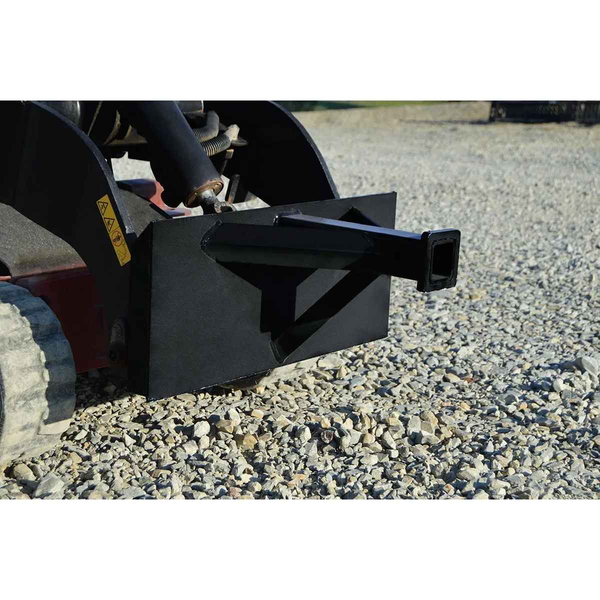 Loflin Reese Hitch Adapter For Mini Skid Steer