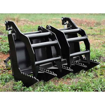 Loflin Mini Skid Steer Vertical Root Grapple