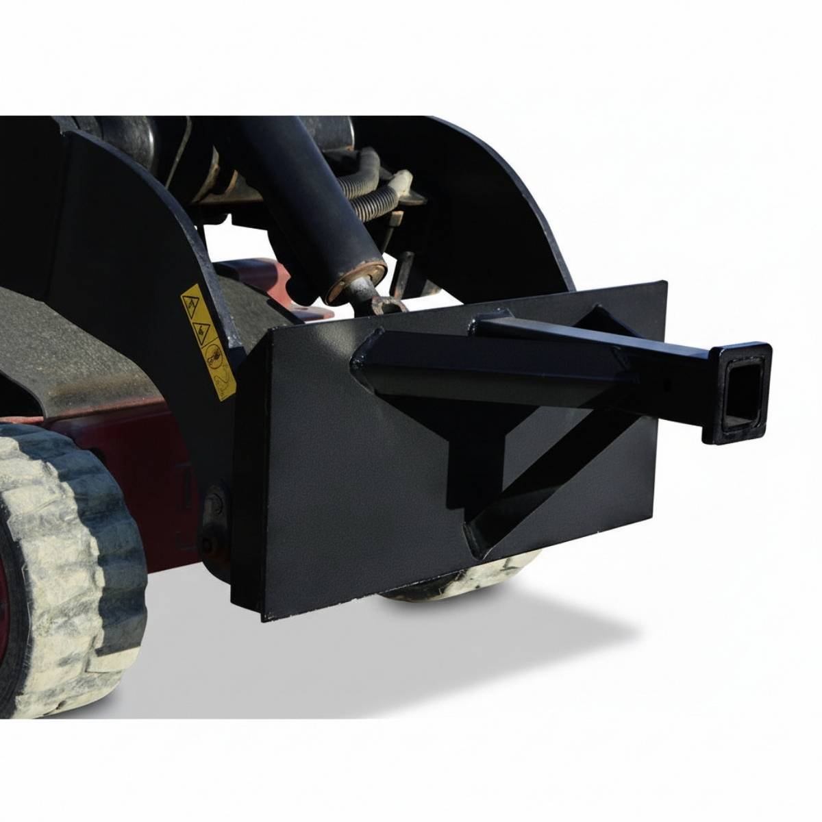 Loflin Reese Hitch Adapter For Mini Skid Steer