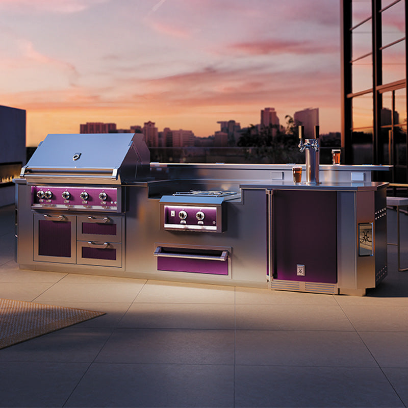 Hestan 24″ Built In Outdoor Power Burner – AGPB24