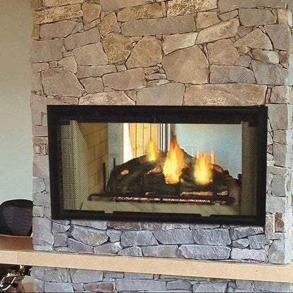 Majestic Designer See-Through Wood Burning Fireplace - 42" | Traditional Style | DSR42