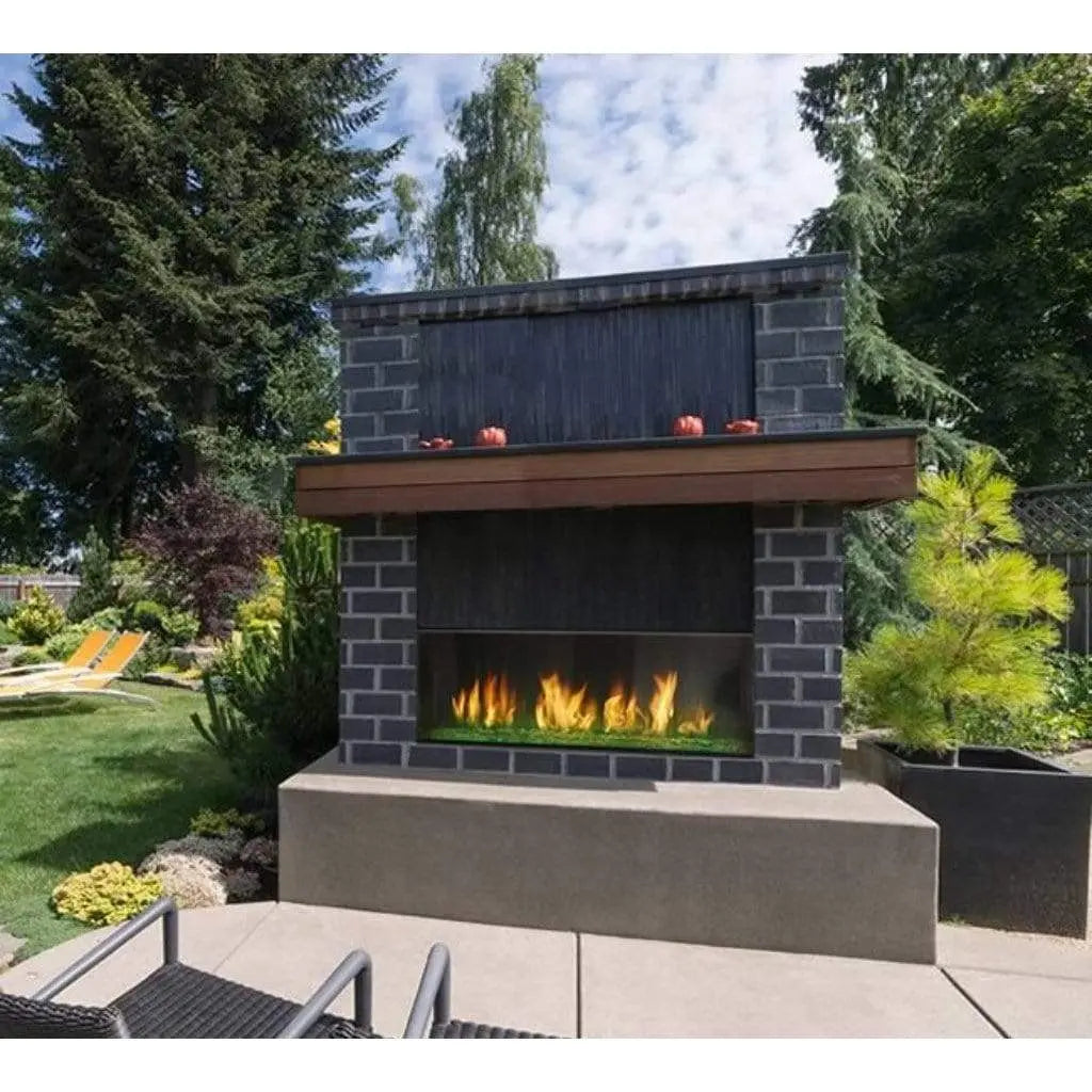 Majestic Lanai 48" Outdoor Gas Fireplace | 55,000 BTU | IntelliFire | ODLANAIG-48