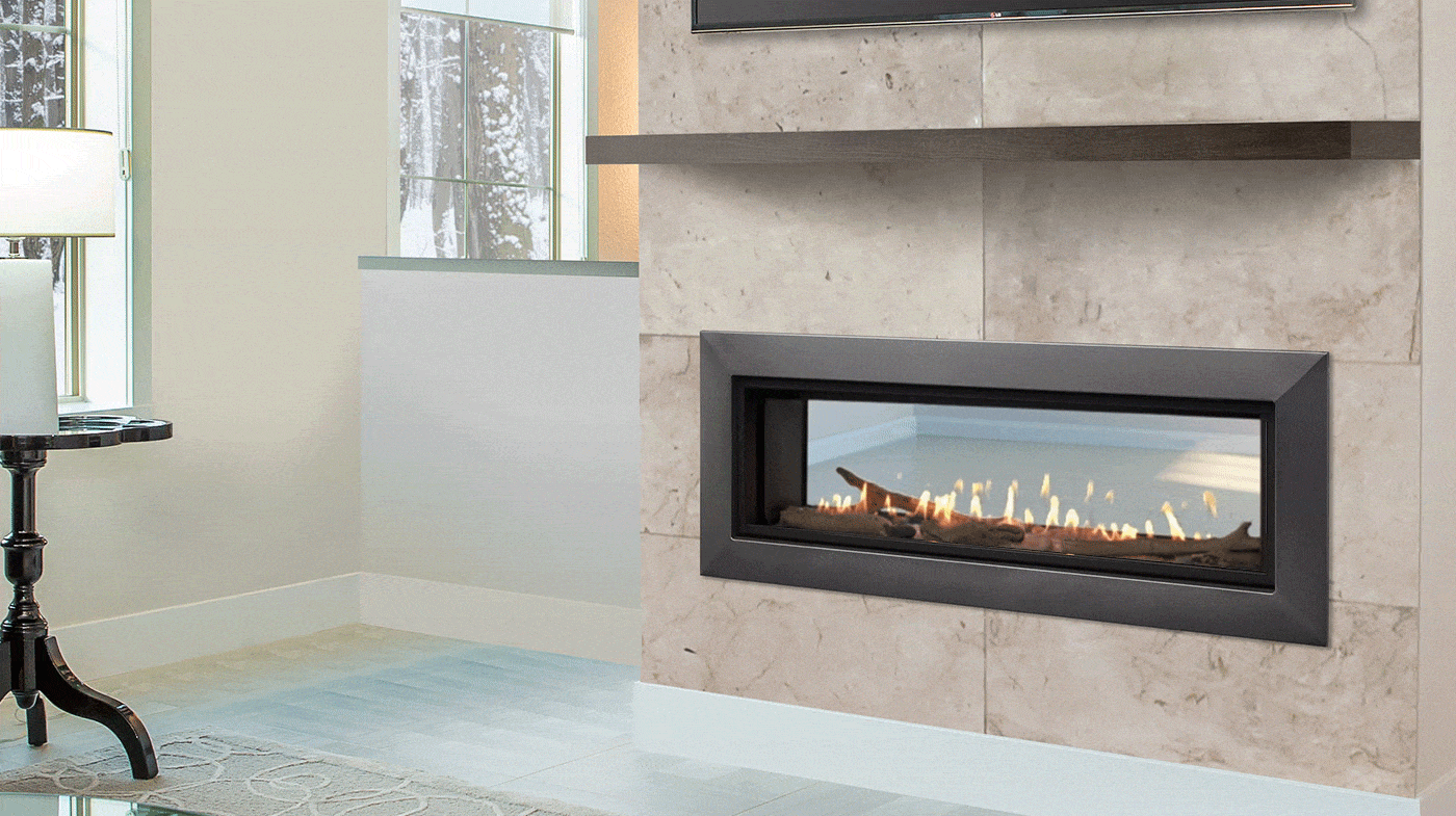 Majestic Echelon II 36" Direct Vent Gas Fireplace | 30,000 BTU | IntelliFire Touch | ECHEL36STIN-C