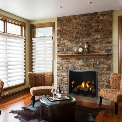 Majestic Marquis II 36" Direct Vent Gas Fireplace | 44,000 BTU | IntelliFire Touch | MARQ36IN-B