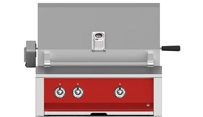 Aspire By Hestan 30" Outdoor Built-In Grill with 1 U-Burner, 1 Sear Burner & Rotisserie - EMBR30