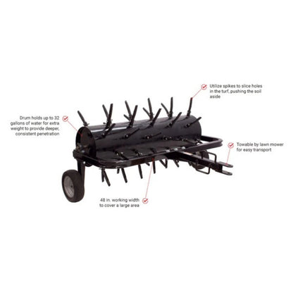 Maxim 48 Tow Behind Plug Aerator