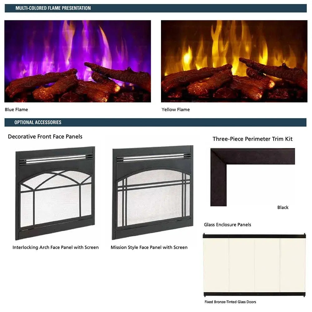 Superior Electric Fireplace 36-Inch ERT3036