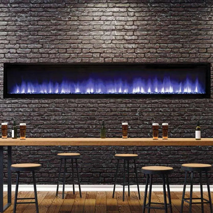 Superior Electric Fireplace ERL3000 Built-In Driftwood Logs Smoked Crystal Embers ER3000