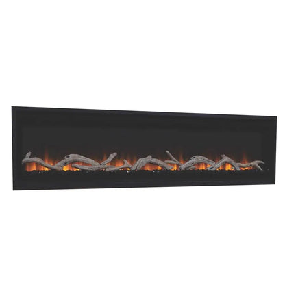 Superior Electric Fireplace ERL3000 Built-In Driftwood Logs Smoked Crystal Embers ER3000
