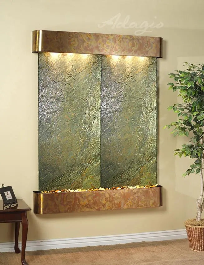 Adagio Majestic River Indoor Wall-Mounted Water Fountain (AWF-MRR1002)
