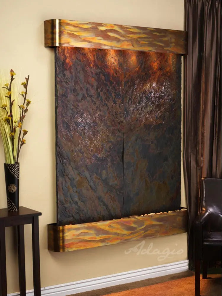 Adagio Majestic River Indoor Wall-Mounted Water Fountain (AWF-MRR1002)