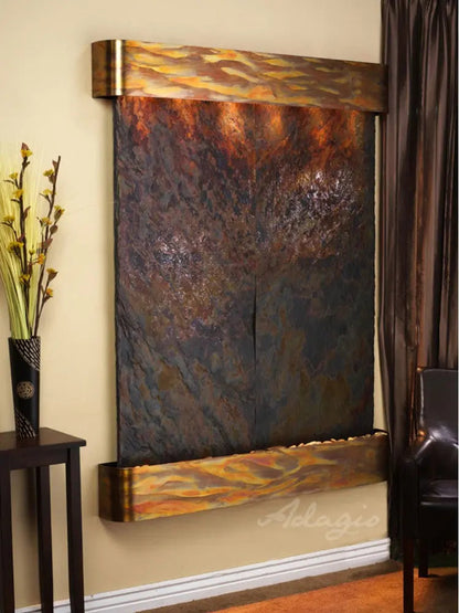 Adagio Majestic River Indoor Wall-Mounted Water Fountain (AWF-MRR1002)