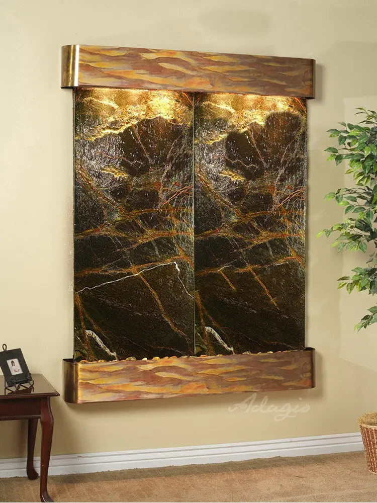 Adagio Majestic River Indoor Wall-Mounted Water Fountain (AWF-MRR1002)