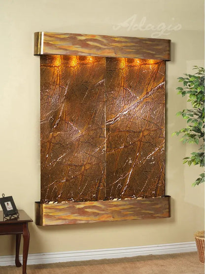 Adagio Majestic River Indoor Wall-Mounted Water Fountain (AWF-MRR1002)