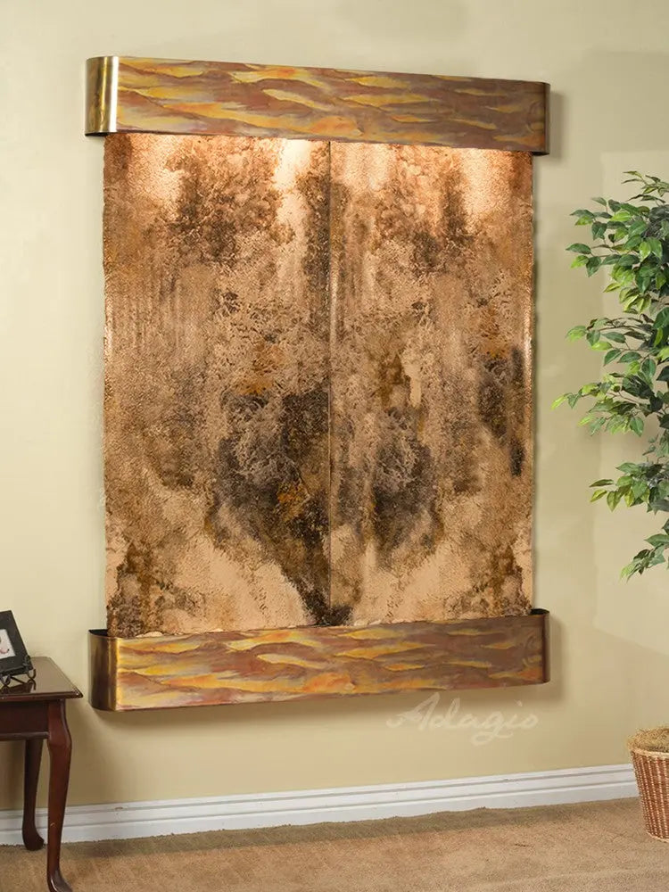 Adagio Majestic River Indoor Wall-Mounted Water Fountain (AWF-MRR1002)