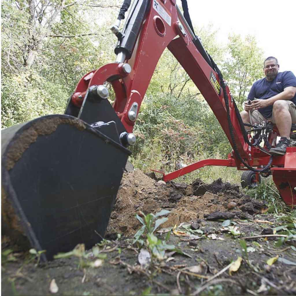 NorTrac Towable Backhoe Trencher