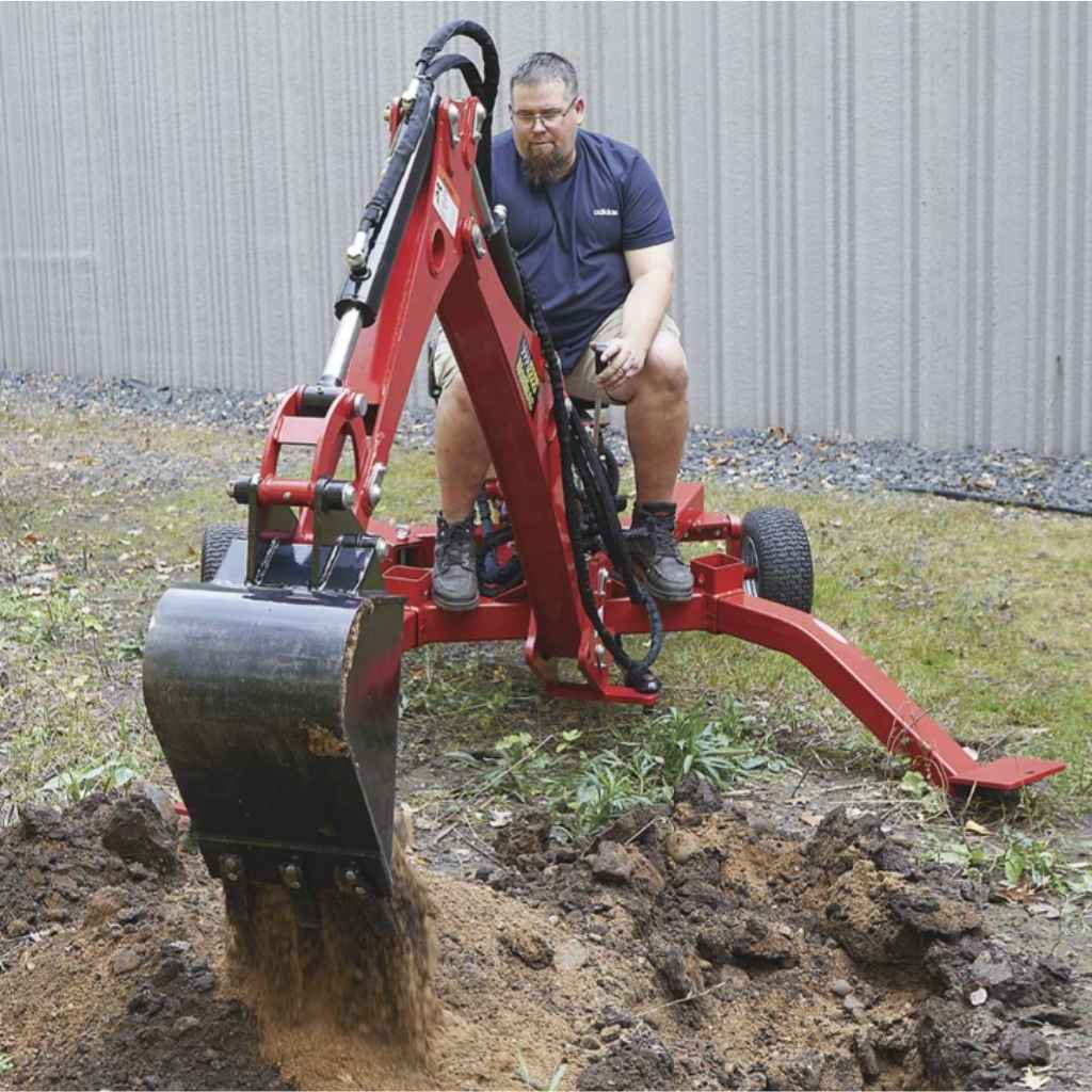 NorTrac Towable Backhoe Trencher