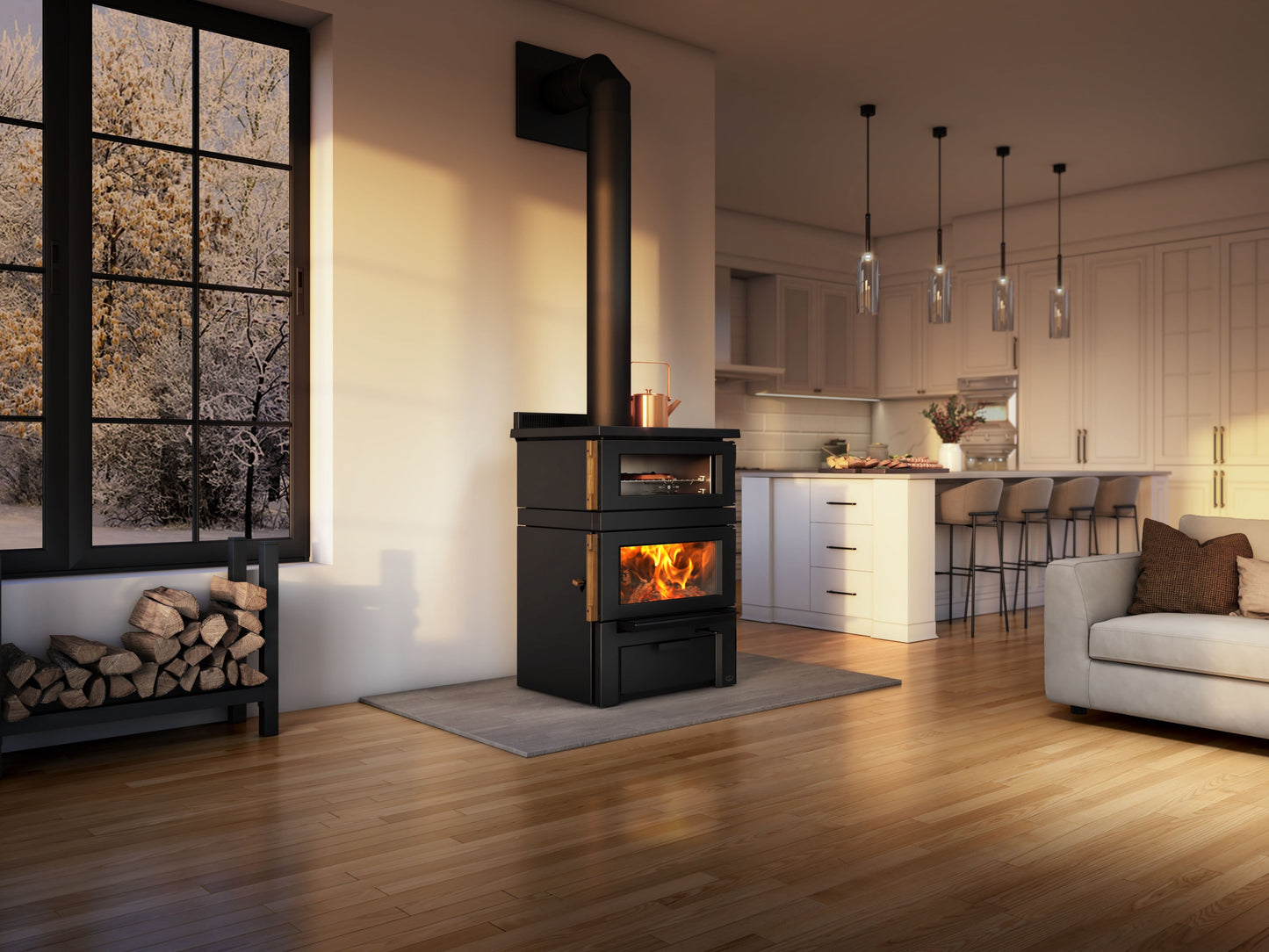 Osburn Gusto Wood Burning Cookstove - OB02047
