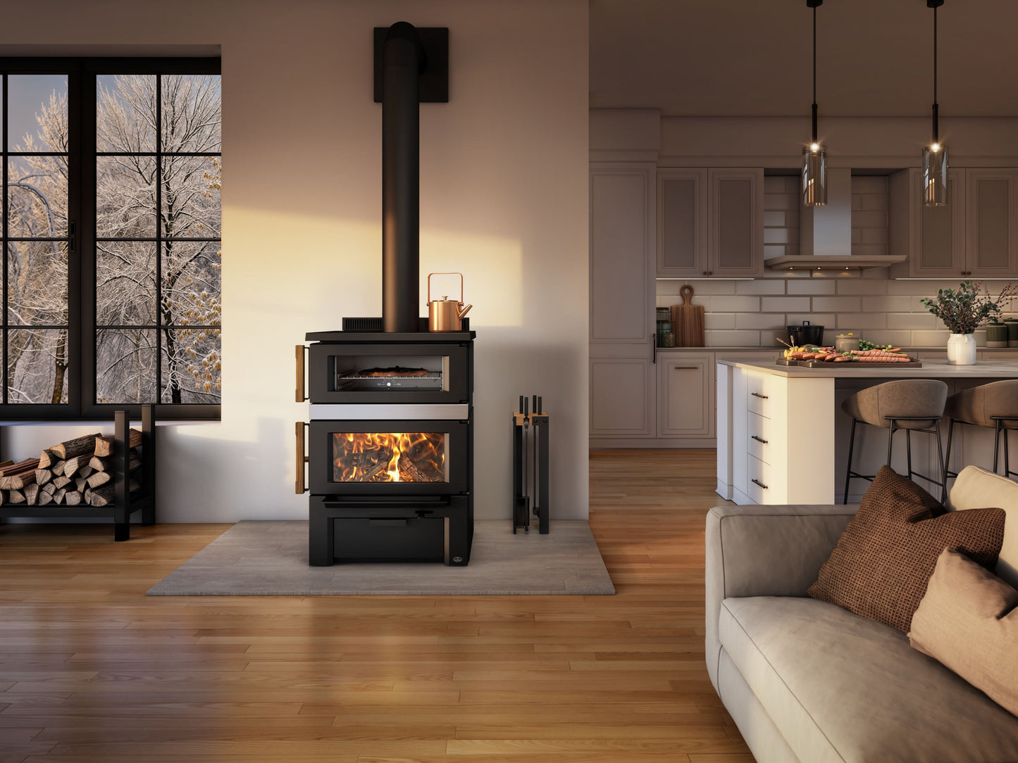 Osburn Gusto Wood Burning Cookstove - OB02047