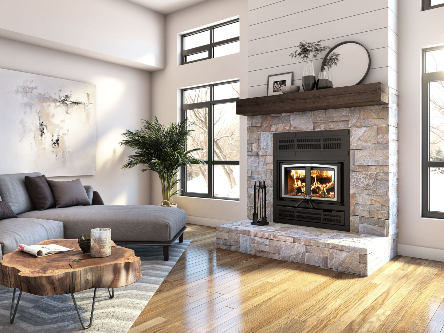 Osburn Everest lll Wood Fireplace - OB04017