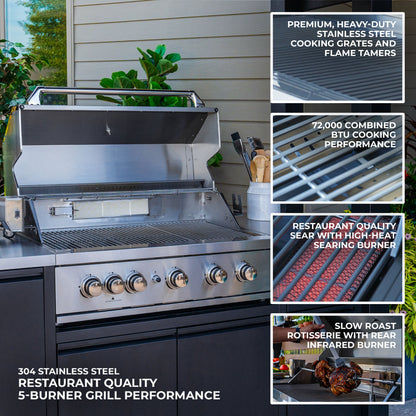 Fusion Flame Outdoor Kitchen