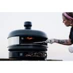 Dome Propane Outdoor Pizza Oven in Off-Black