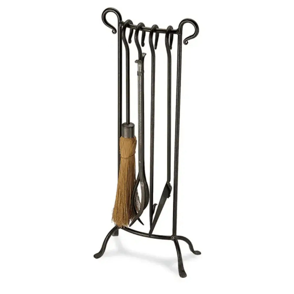 Pilgrim Burnished Bronze Bowed Fireplace Tool Set Pilgrim BTBS