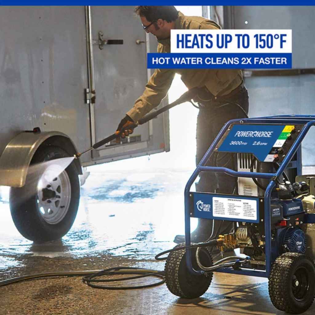 Powerhorse 3600 PSI Hot Water Pressure Washer