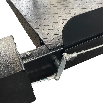 APlusLift HW-8S 8000LB 4-Post Portable Storage Service Car Lift / 3 Year Warranty